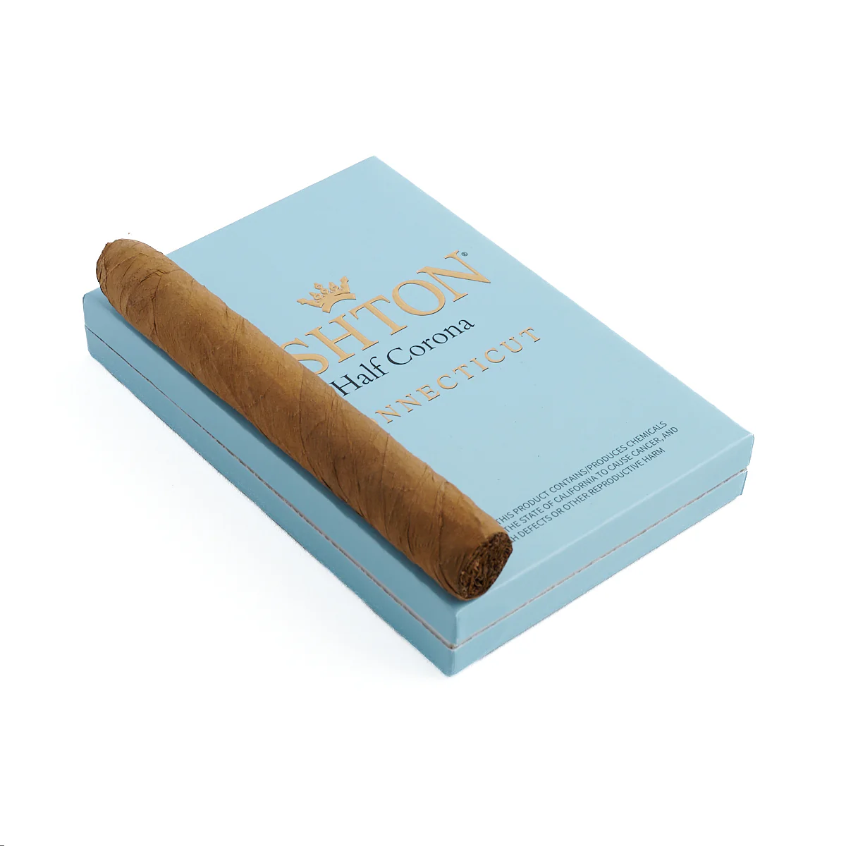 Ashton Small Cigars Connecticut Half Corona - Image 2