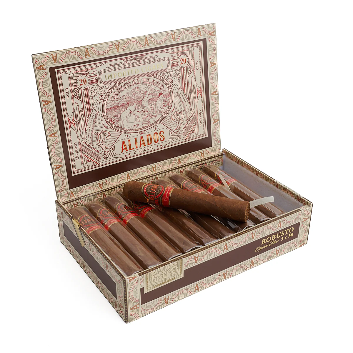 Cuba Aliados Natural Robusto - Image 2