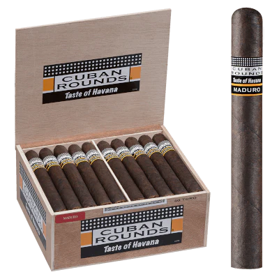 Cuban Rounds Toro Maduro Box