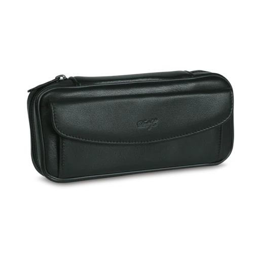 Davidoff 2 Pipes Leather Case