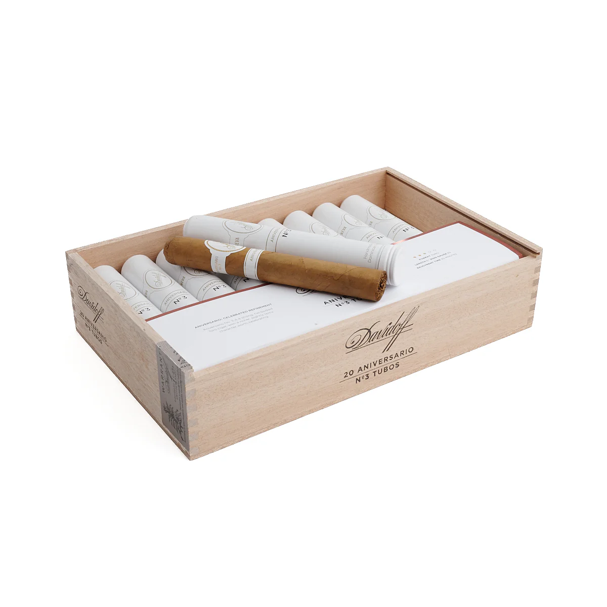Davidoff Aniversario Series No. 3 Toro Tubos - Image 2