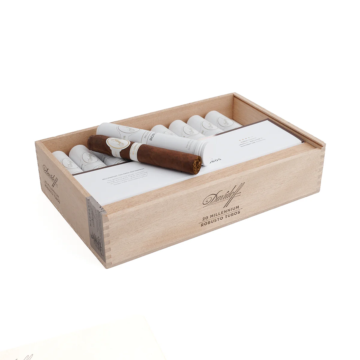 Davidoff Millennium Series Robusto Tubos - Image 2