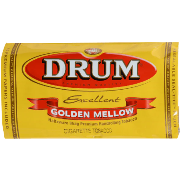 Drum Golden Mellow 1.14oz Pouch