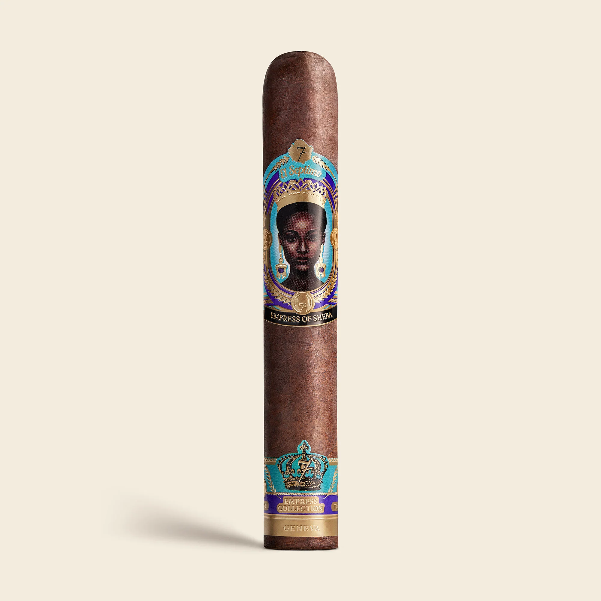 El Septimo Emperor Collection Empress Sheba WHITE Maduro Gordo