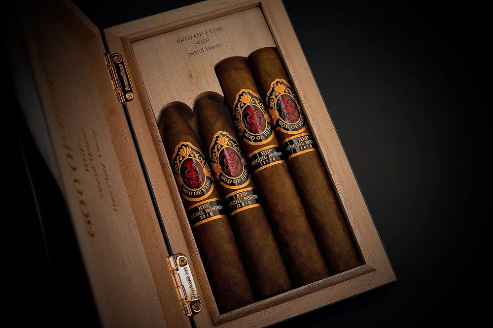 God of Fire KKP 4-Cigar Assortment - Image 9