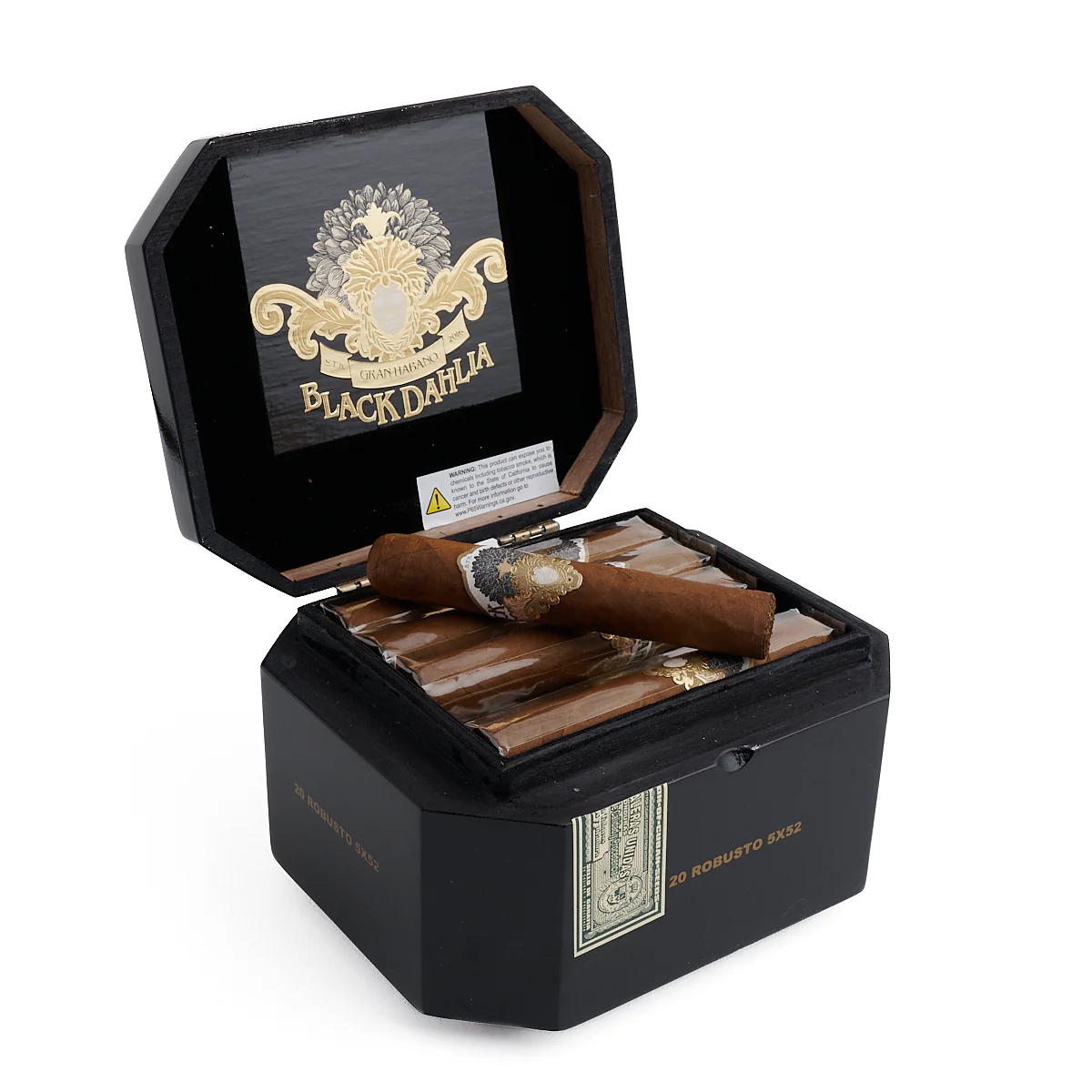 Gran Habano Black Dahlia Robusto - Image 2
