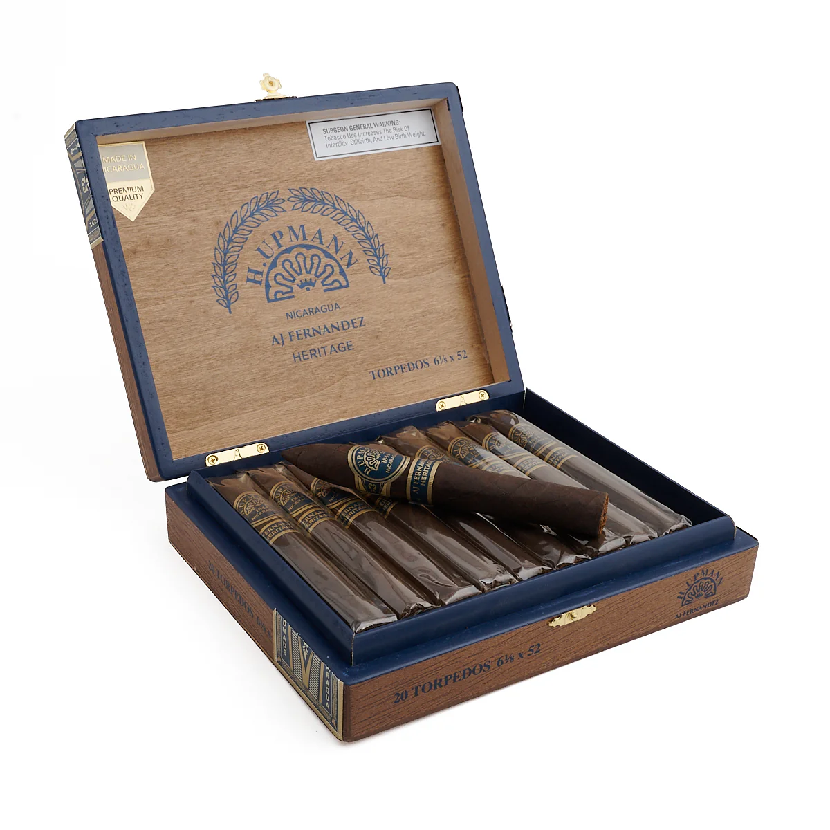 H. Upmann Nicaragua Heritage By AJ Fernandez Torpedo - Image 2
