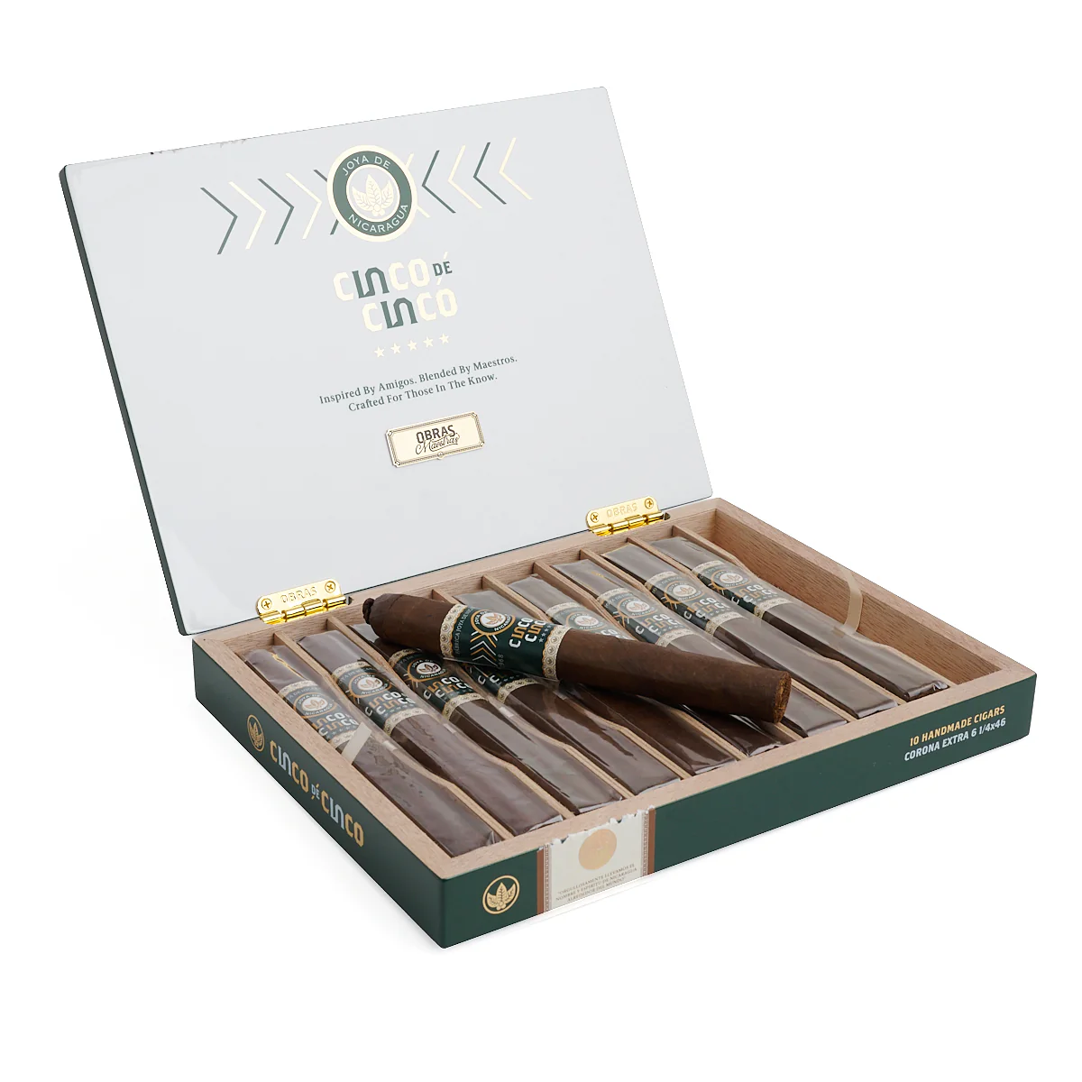 Joya De Nicaragua Cinco de Cinco Corona Extra - Image 2