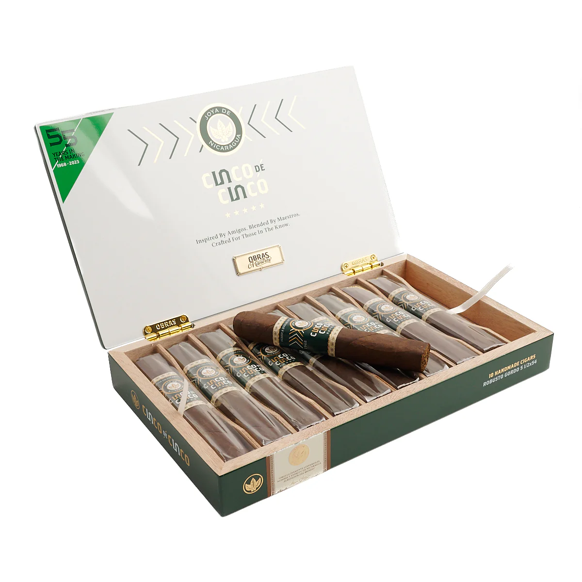 Joya De Nicaragua Cinco de Cinco Robusto Gordo - Image 2