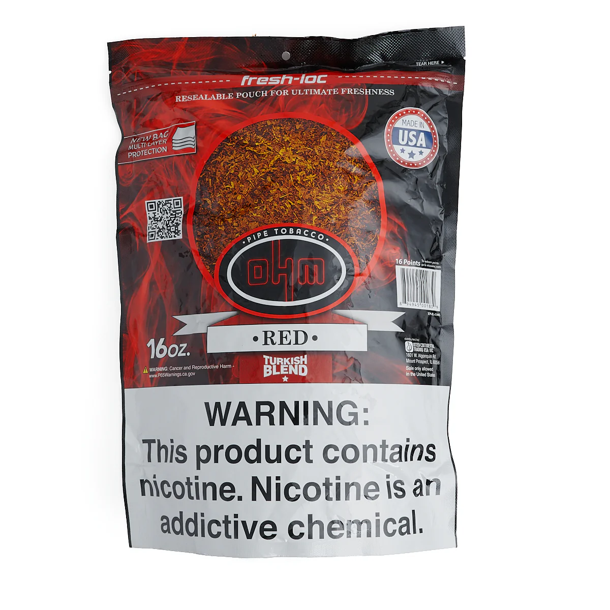 OHM Turkish Red Pipe Tobacco
