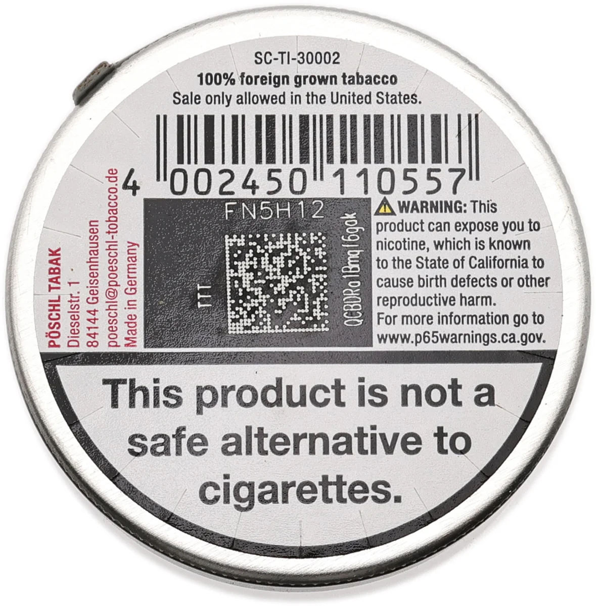 Ozona Nasal Snuff Raspberry 5g - Image 2