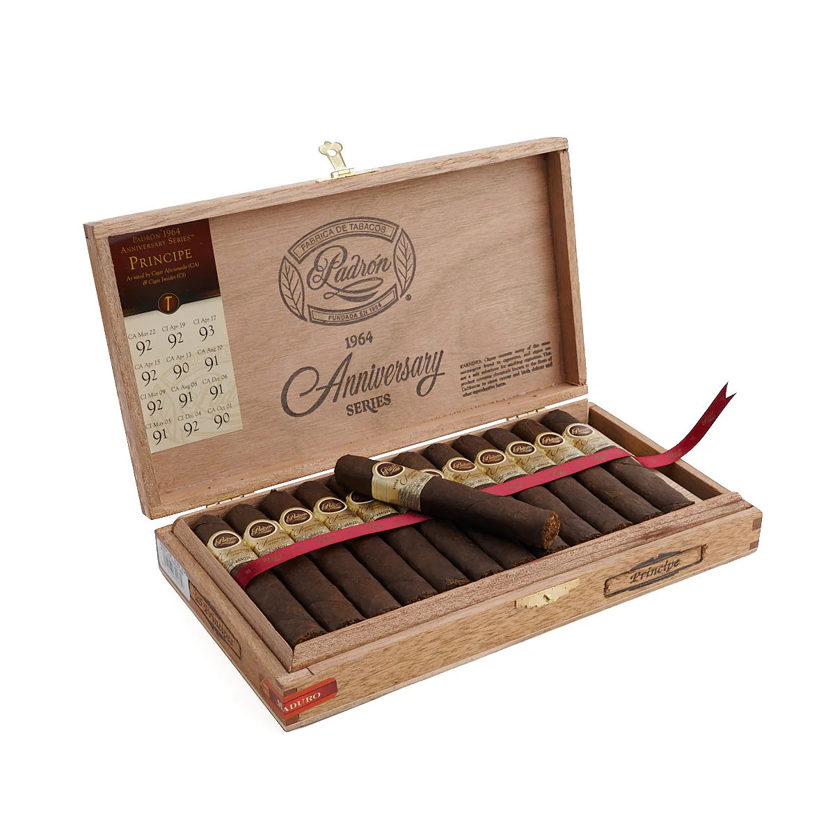 Padron 1964 Anniversary Principe Petite Corona Maduro - Image 2