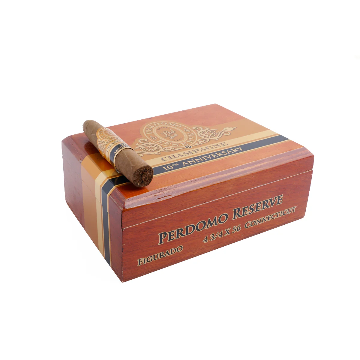 Perdomo 10th Anniversary Champagne Connecticut Figurado