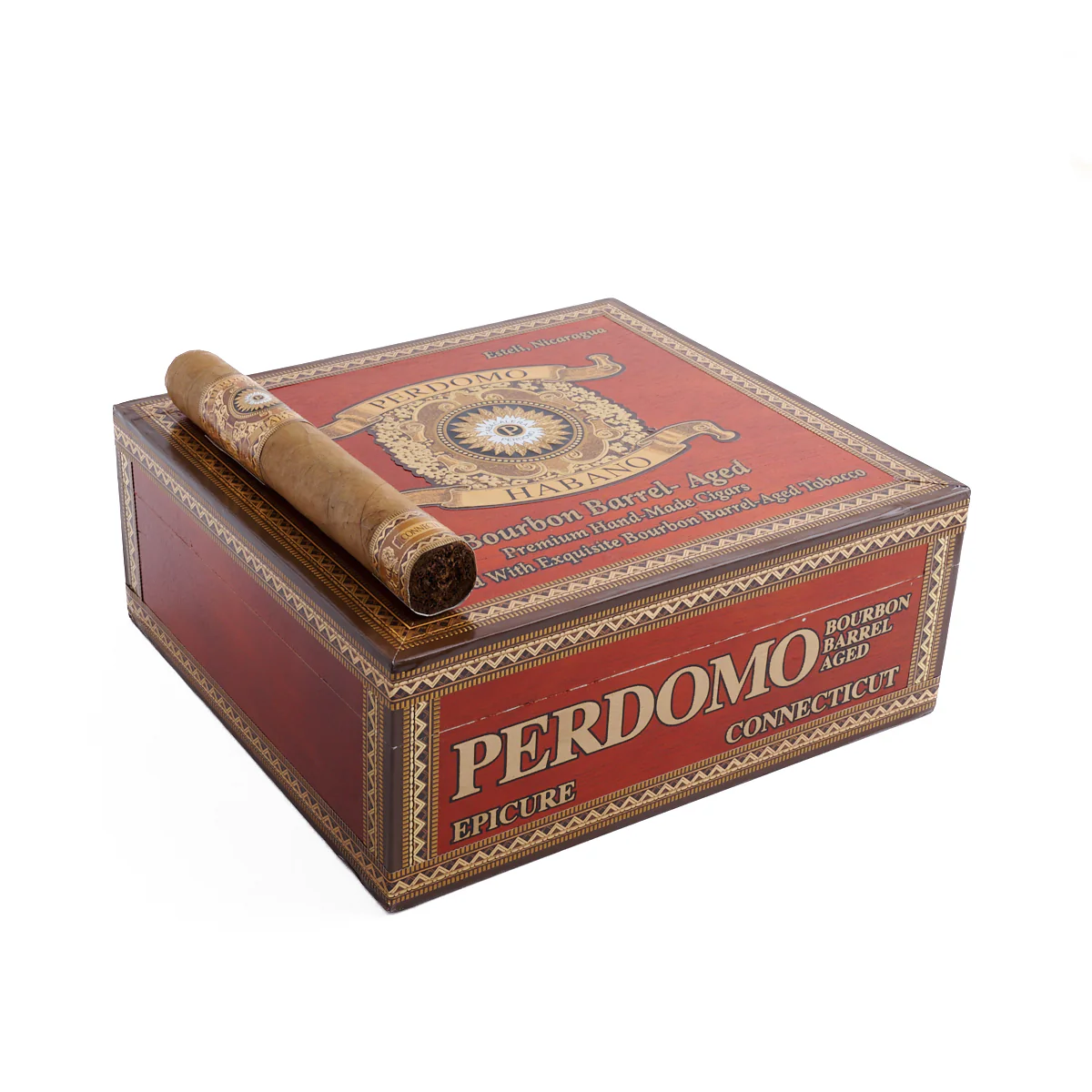 Perdomo Habano Bourbon Barrel Aged Connecticut Epicure Toro