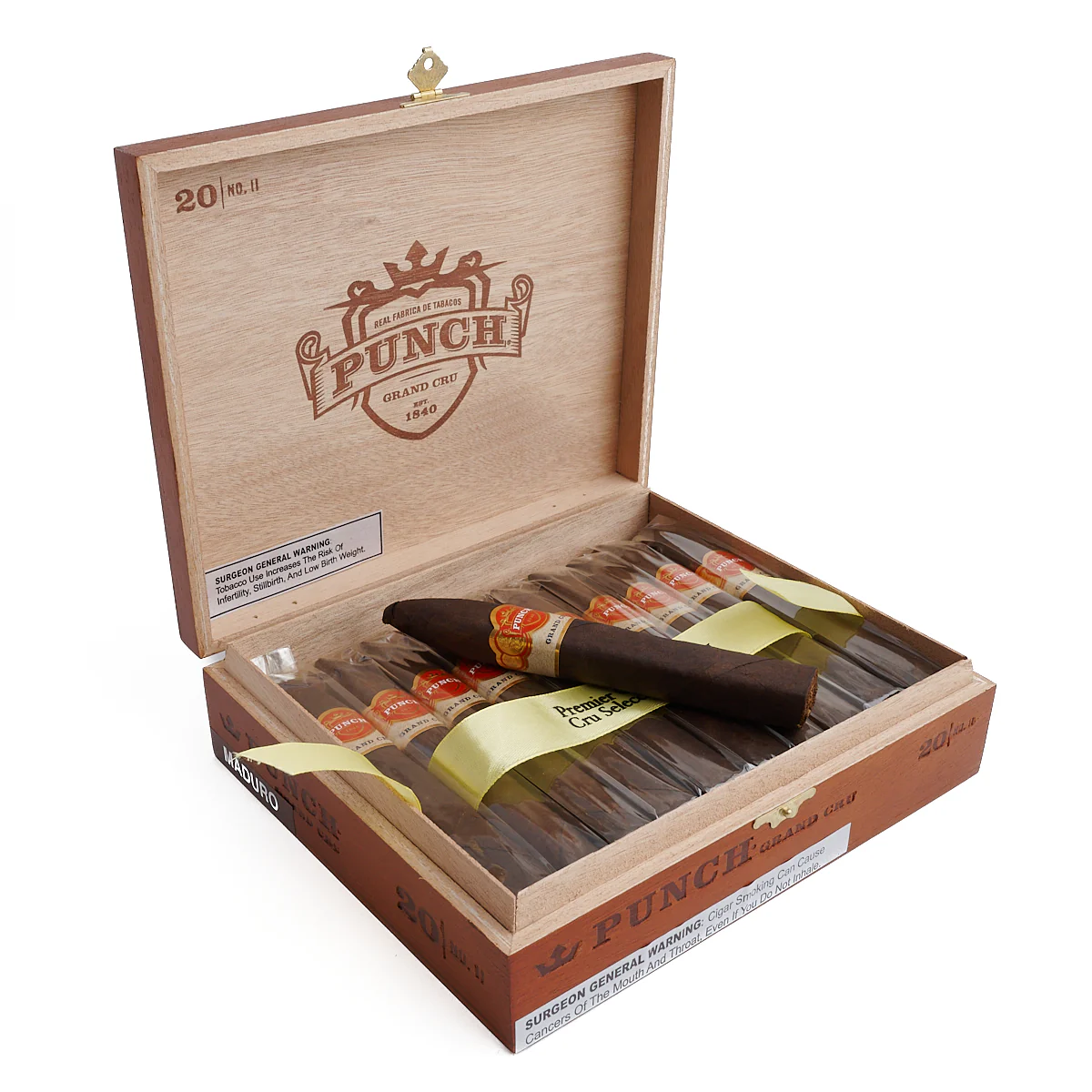 Punch Grand Cru No. II Pyramid Maduro - Image 2