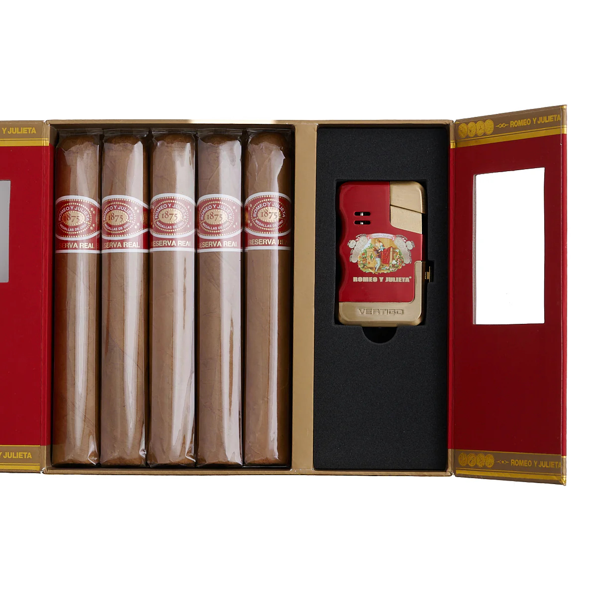 Romeo Y Julieta Reserva Real Toro & Lighter Gift pack - Image 2