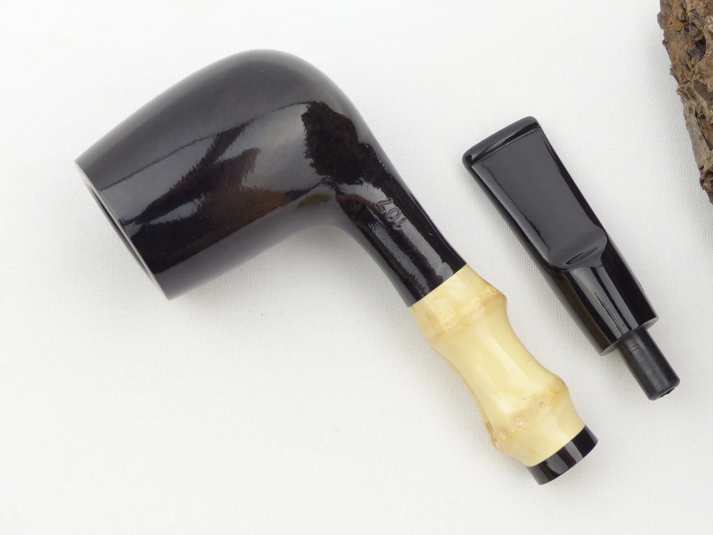 Stanwell Bamboo Black Polished 107 - Image 2